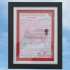 Framed Port Sextant lamp from XH558
